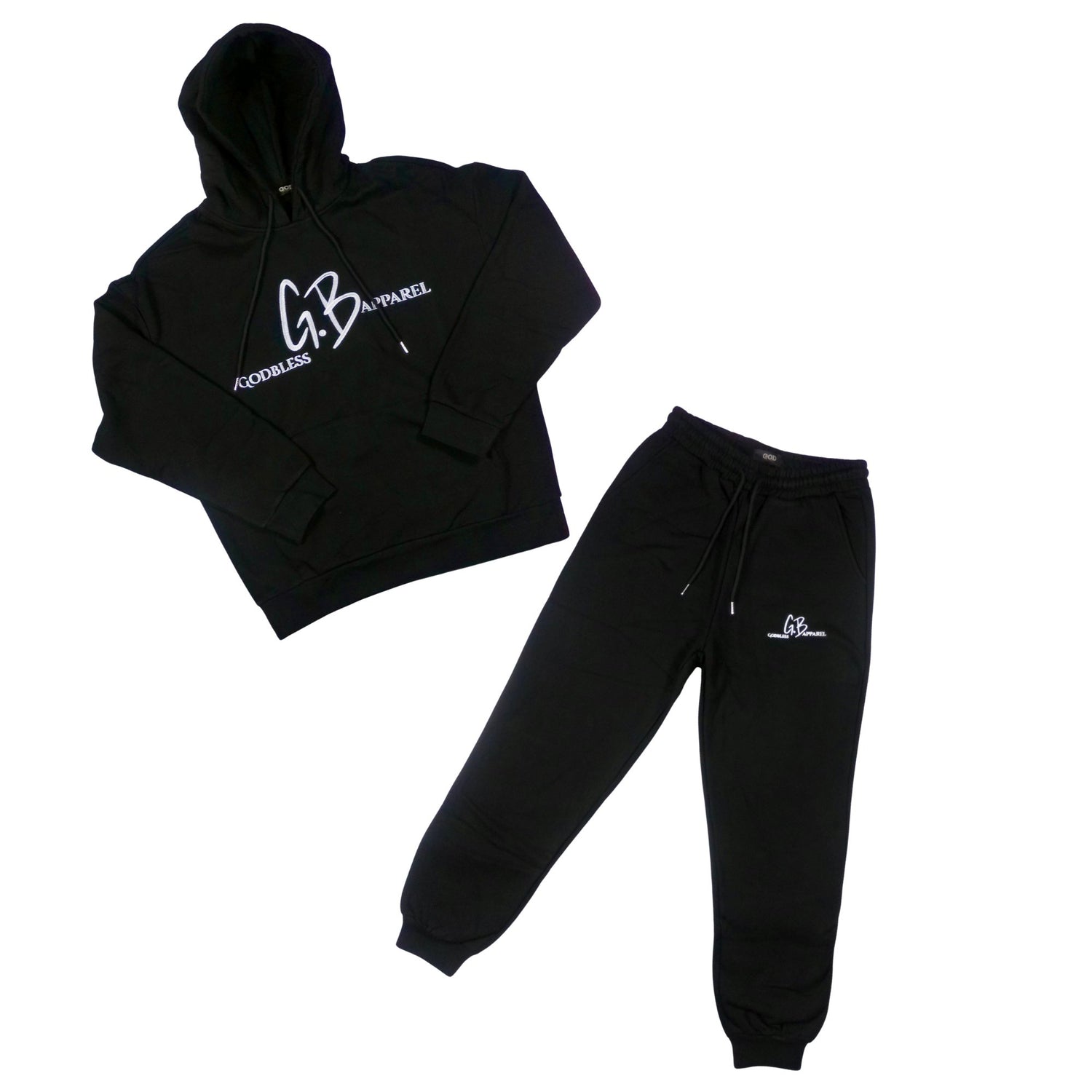 GodBless Apparel two-piece hoodie set