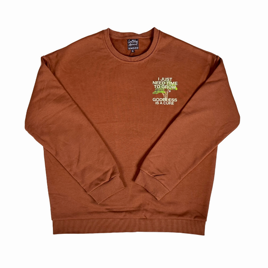 Adults Sweatshirt "Brown"